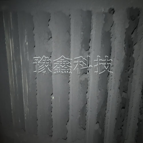 激波吹灰器爐膛吹灰效果前后對(duì)比