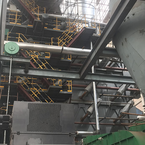 邯鄲金鼎鋼鐵吹灰器安裝現場